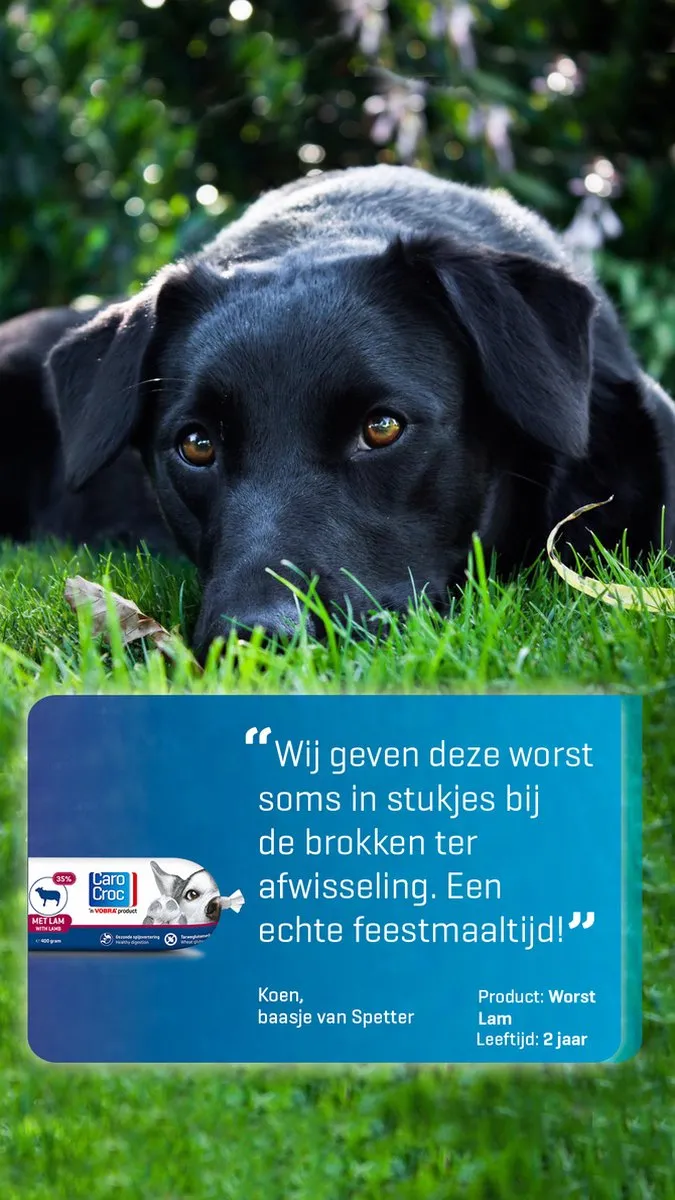 Carocroc Worst Lam 400g - afbeelding 6 van 6