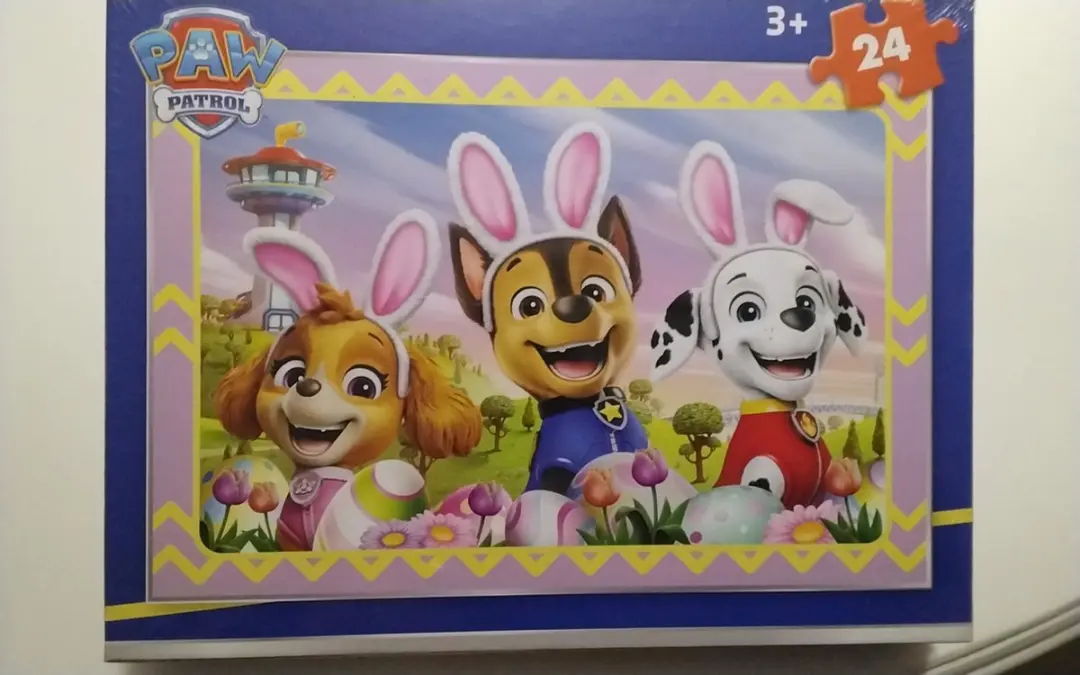 PAW PATROL Paaspuzzel 24 stukjes voor kinderen 3+