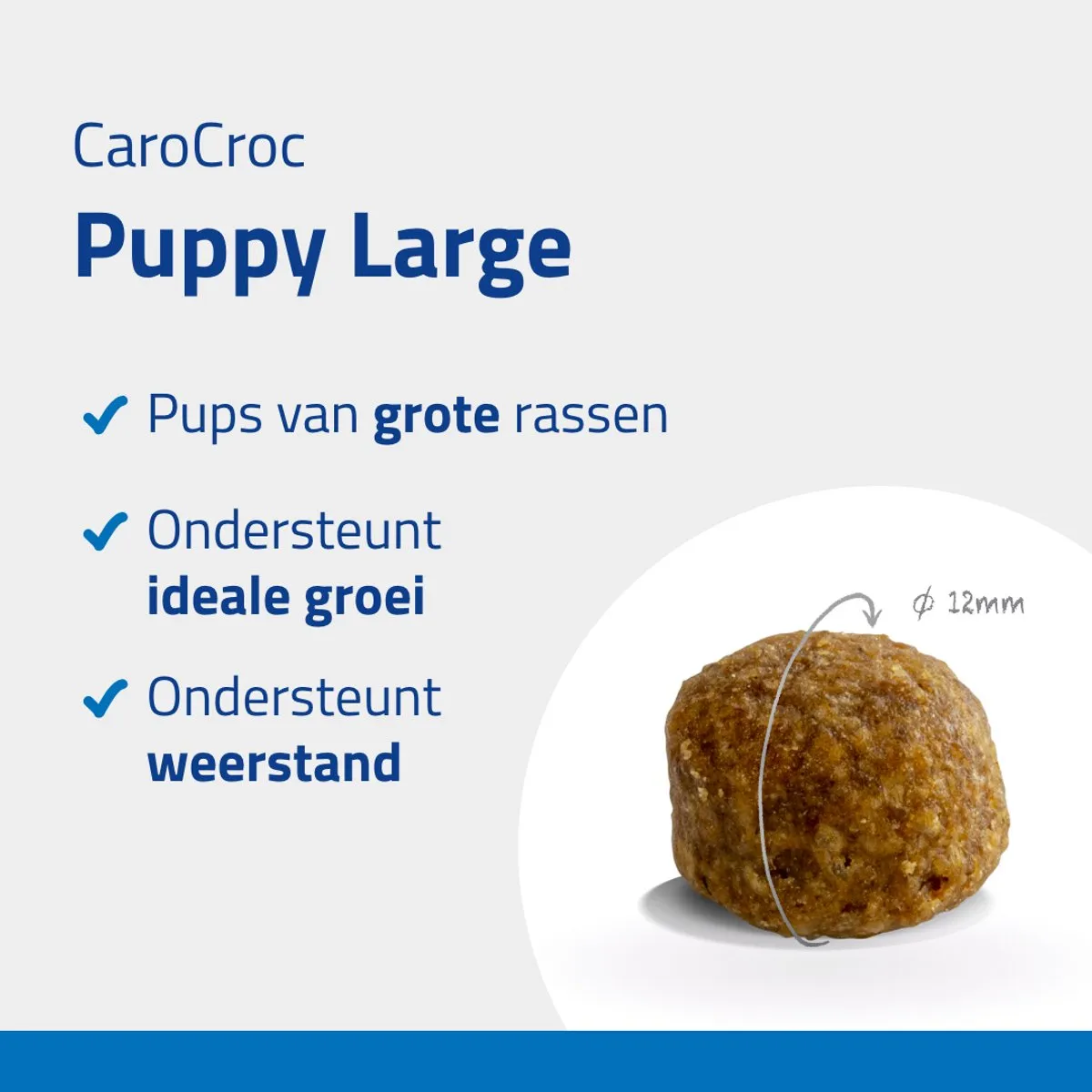 Carocroc Puppy Large Gevogelte & Vlees & Rijst Hondenvoer 12.5 kg - afbeelding 6 van 6