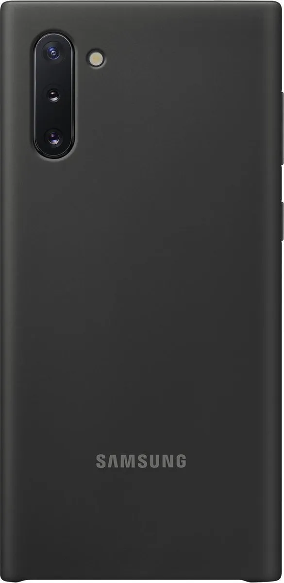 Samsung Galaxy Note 10 Silicone Hoesje - Zwart