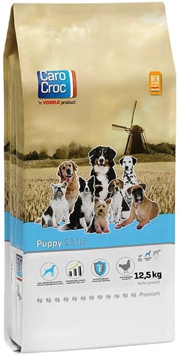 Carocroc Puppy Gevogelte & Rijst & Lijnzaadolie Hondenvoer 3kg - afbeelding 6 van 6