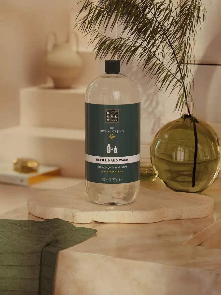 Rituals The Ritual of Jing Handzeep 600ml - Navulling - afbeelding 2 van 3