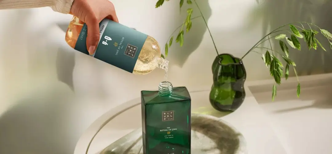 Rituals The Ritual of Jing Handzeep 600ml - Navulling - afbeelding 3 van 3