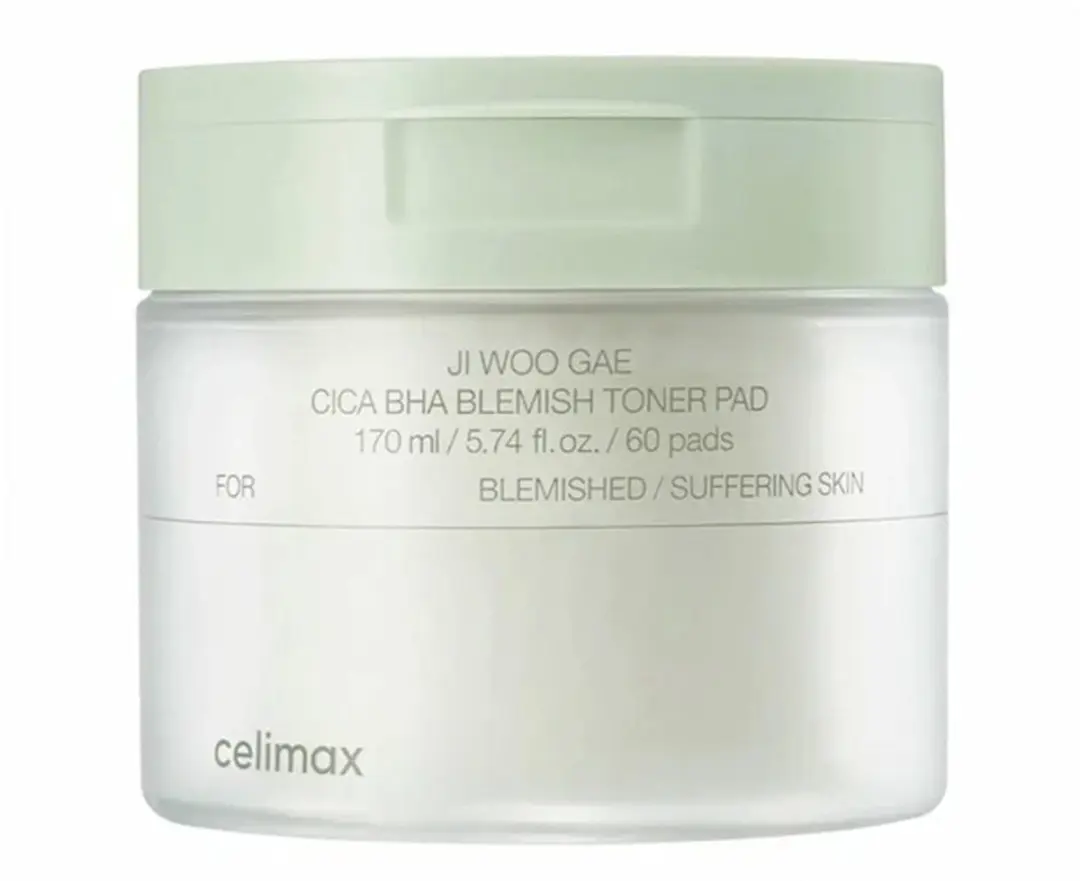 Celimax Ji Woo Gae Cica BHA Blemish Toner Pad 170ml
