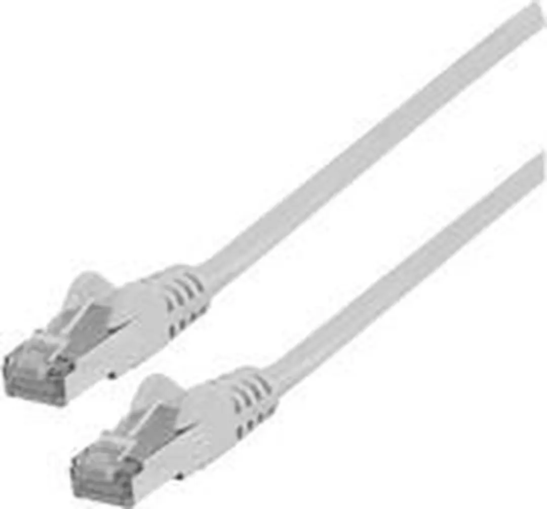 FTP CAT6 platte netwerkkabel 0,50 m grijs
