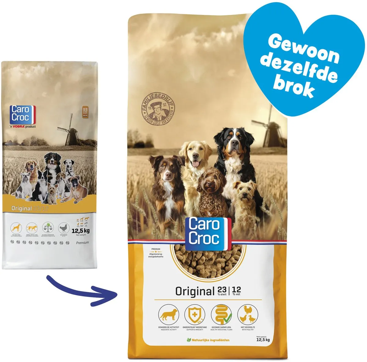 Carocroc Original Hondenvoer 12,5 kg - afbeelding 6 van 6