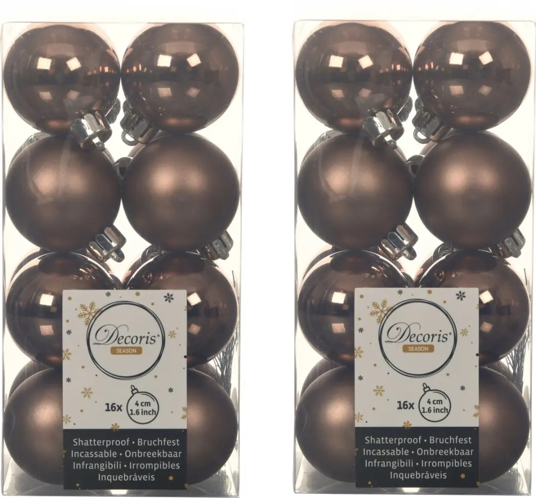 Decoris kleine kerstballen
