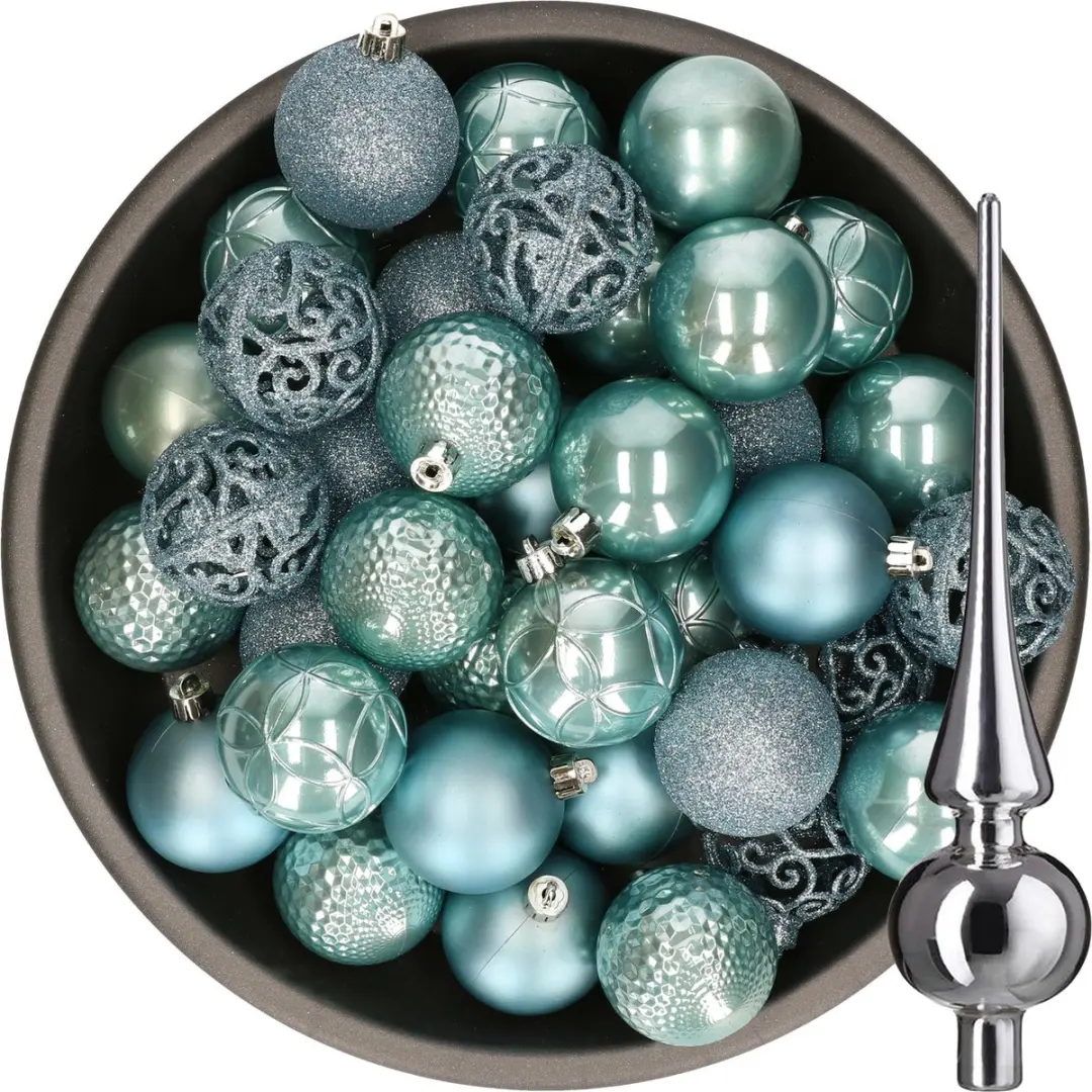 Decoris Kerstballen 37x stuks