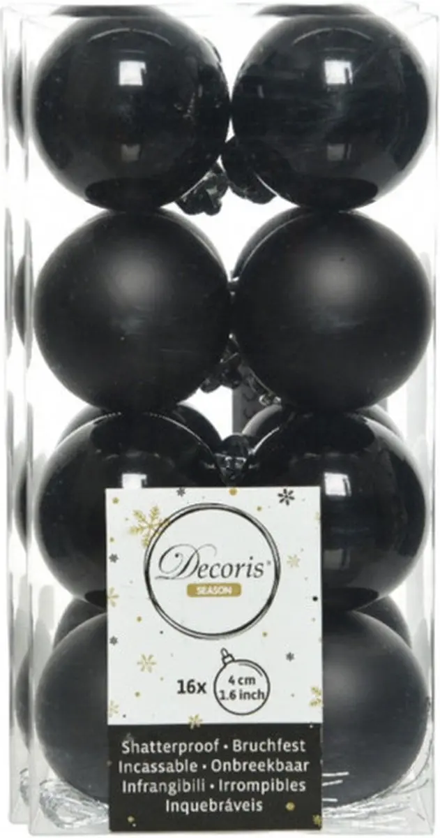 Decoris kleine kerstballen