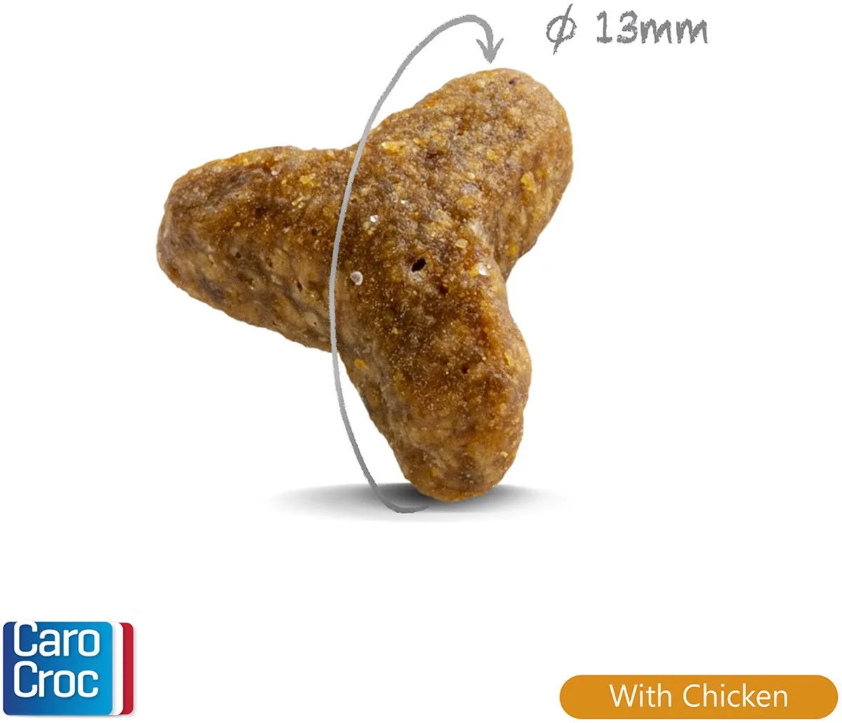 Carocroc With Chicken 7kg - 2 Stuks met Catessy Stick 5g