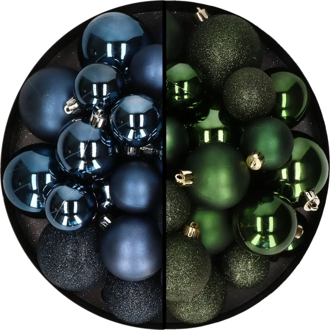 Kerstballen 60x stuks