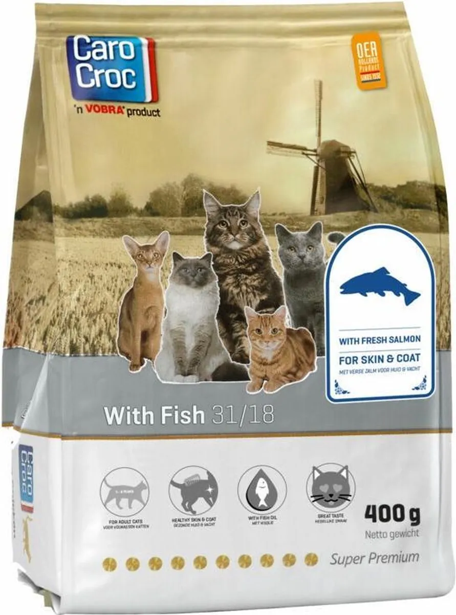 Carocroc Kattenvoer Vis 31/18