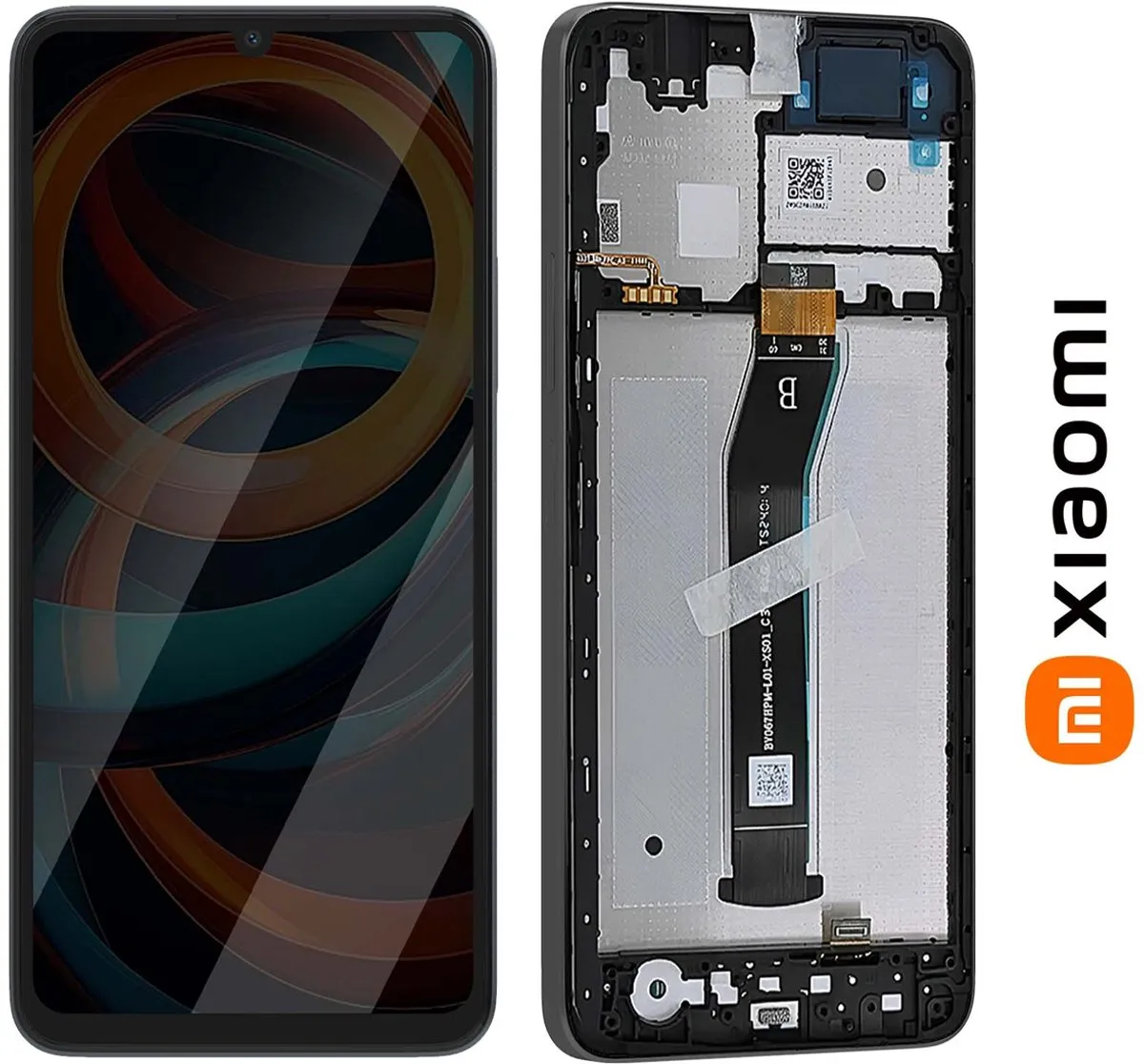 Xiaomi Redmi A3 LCD Touchscreen Zwart