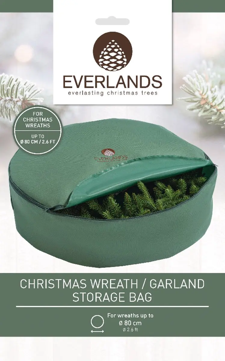 Opbergtas voor Kerstkransen