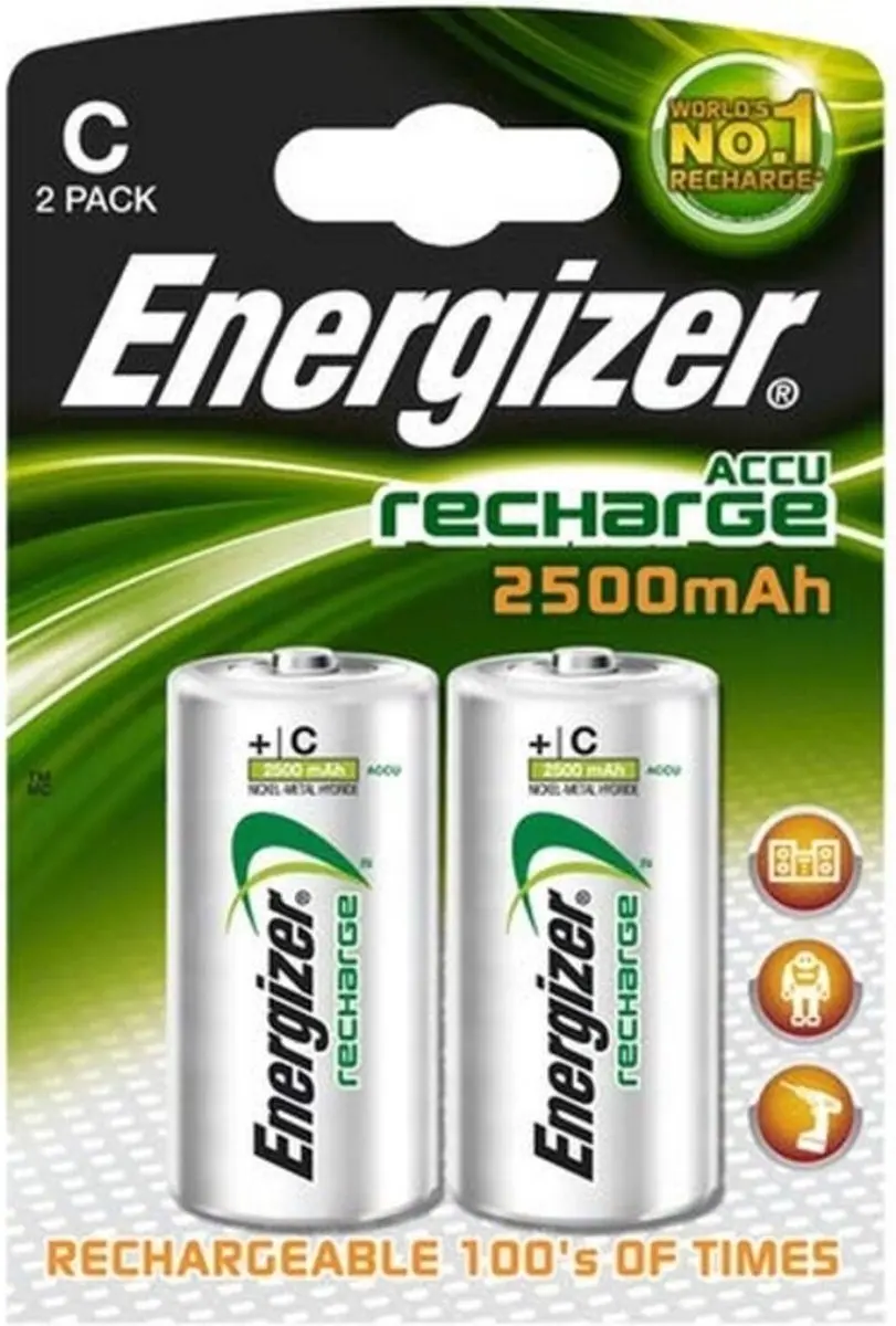 Energizer Power Plus HR14 C-Batterijen 2500mAh - 2 Stuks - afbeelding 2 van 6