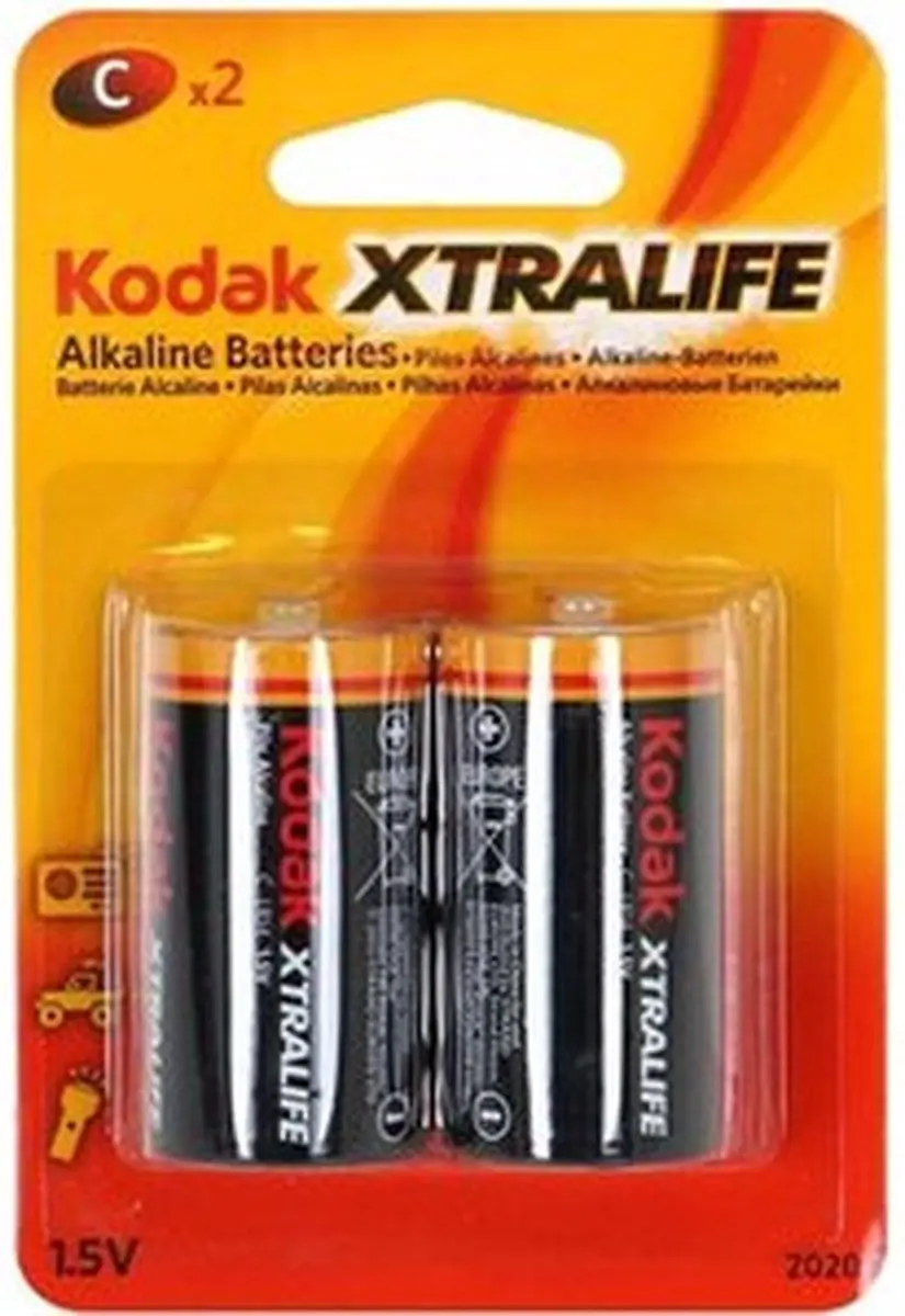 Kodak Xtralife LR6 Fotobatterij - 2 Stuks - afbeelding 2 van 6