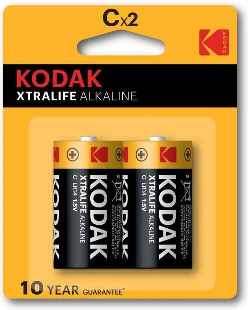 Kodak Xtralife LR6 Fotobatterij - 2 Stuks - afbeelding 6 van 6
