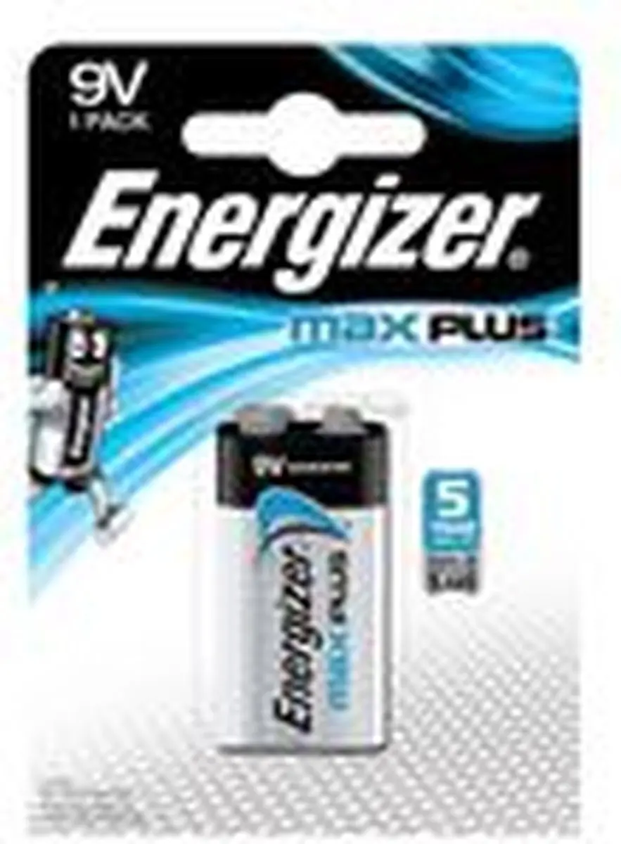 Energizer Max Plus 9V Batterij - 1 Stuk - afbeelding 5 van 6