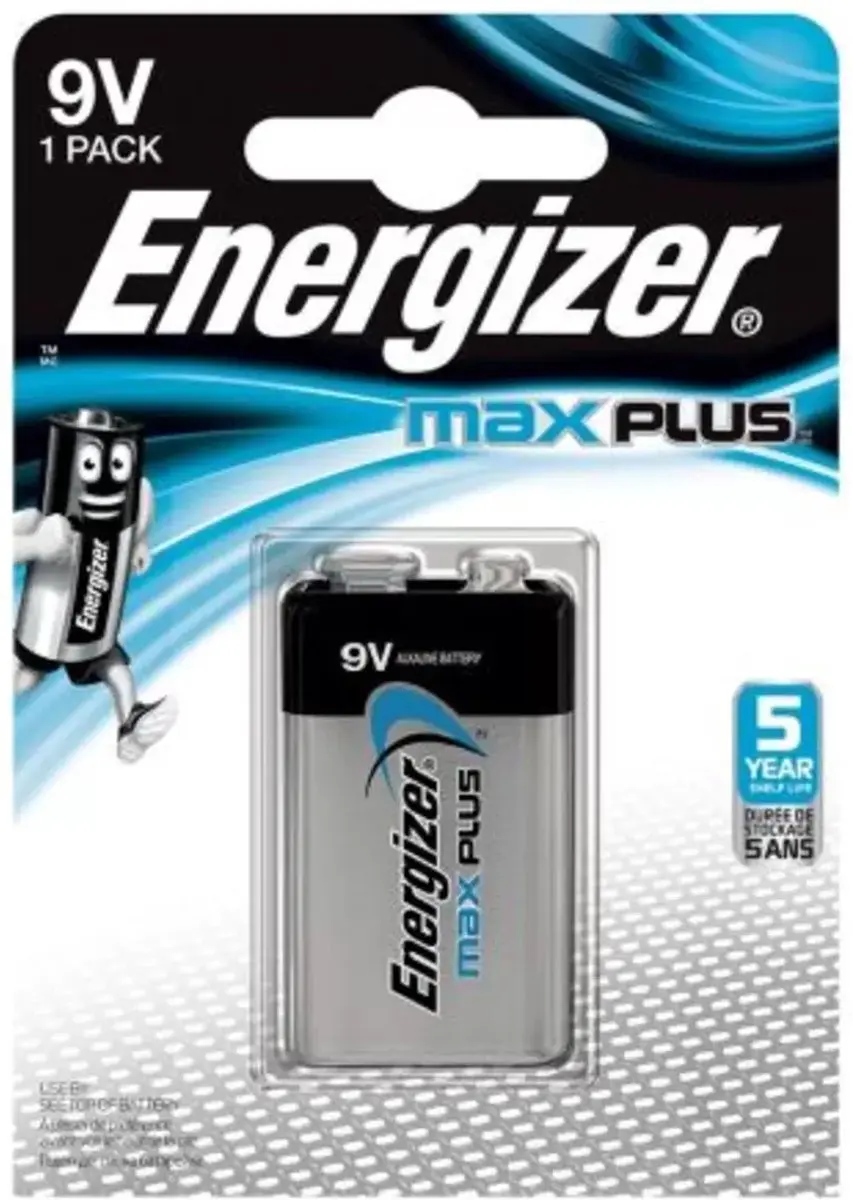 Energizer Max Plus 9V Batterij - 1 Stuk - afbeelding 3 van 6