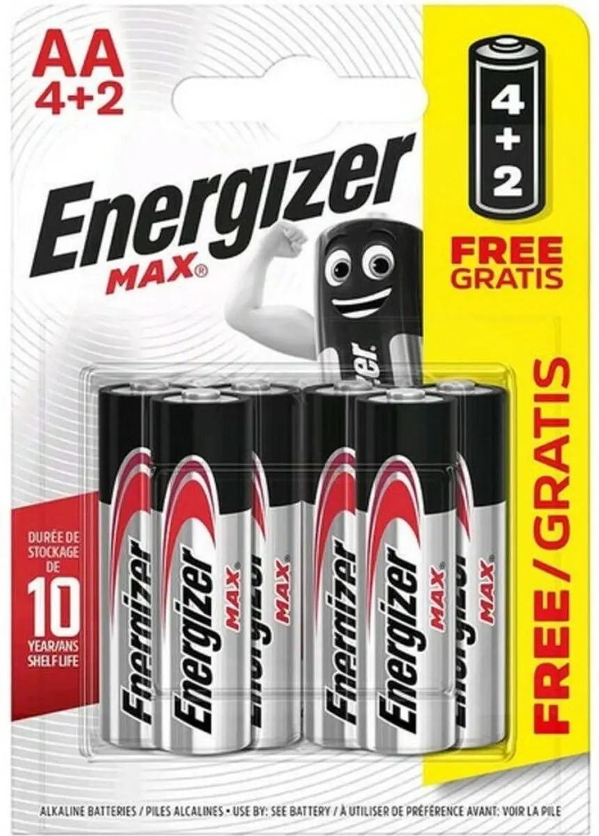Energizer Max Power LR06 AA Batterijen