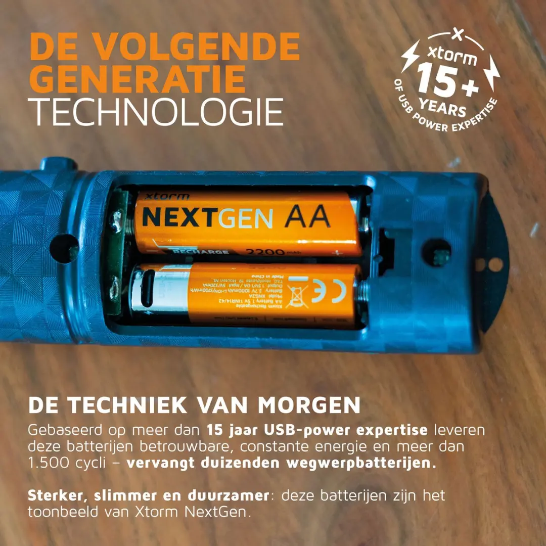 Xtorm NextGen AA Oplaadbaar 2100mAh - 4 Stuks - afbeelding 5 van 6