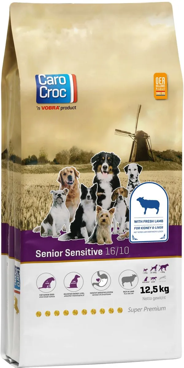 Carocroc Senior Gold 15kg Hondenvoer