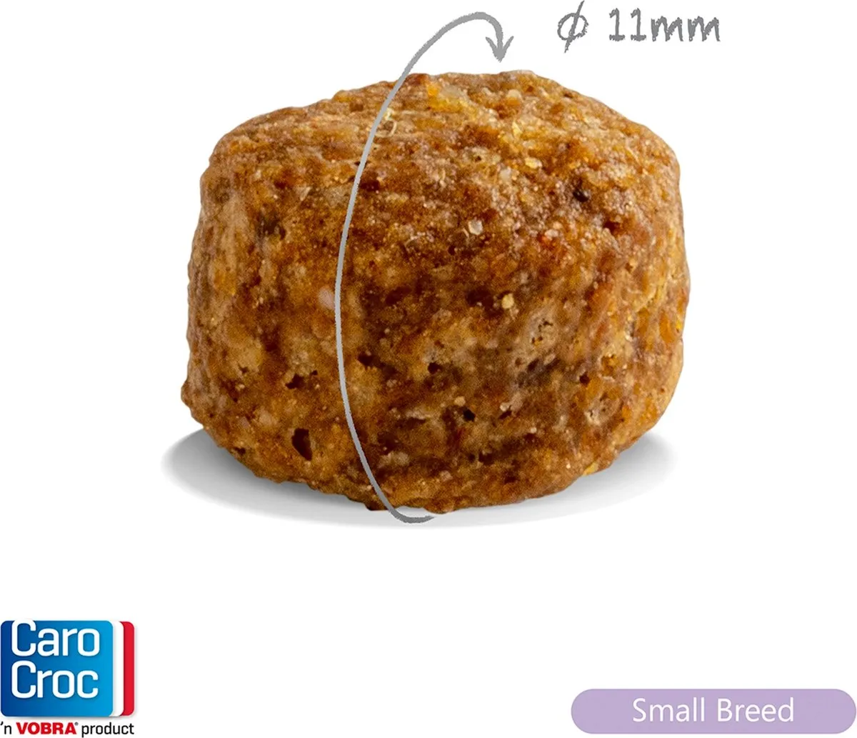 Carocroc Small Breed Vlees & Gevogelte & Rijst Hondenvoer 12.5kg
