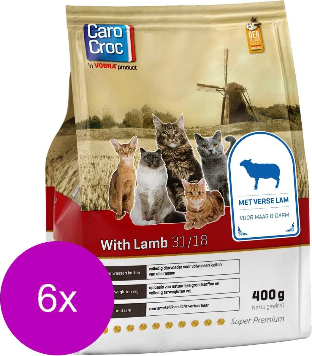 Carocroc With Lamb Kattenvoer