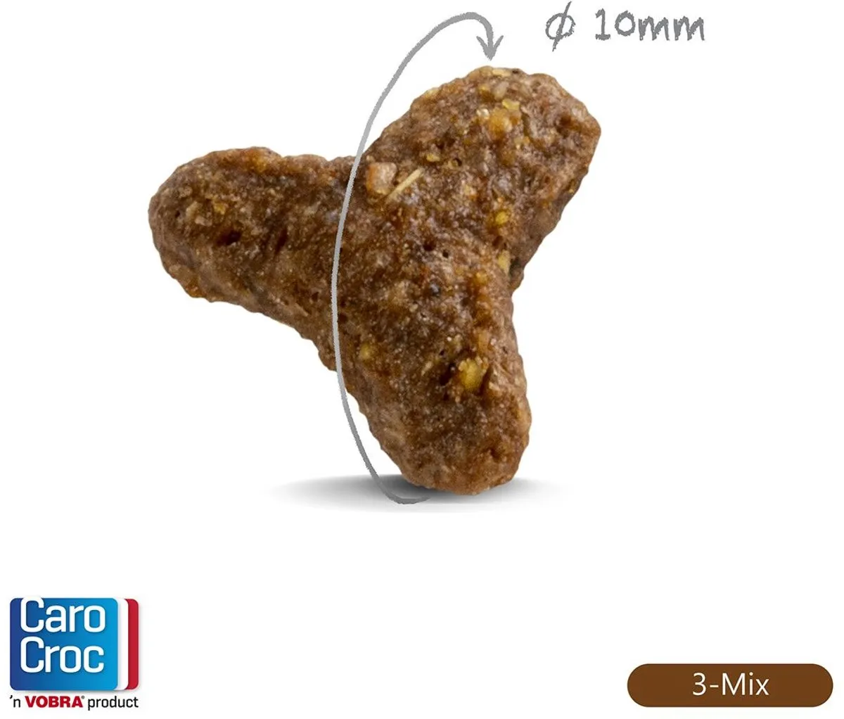Carocroc 3-Mix 12,5kg Kattenvoer - 2 Stuks