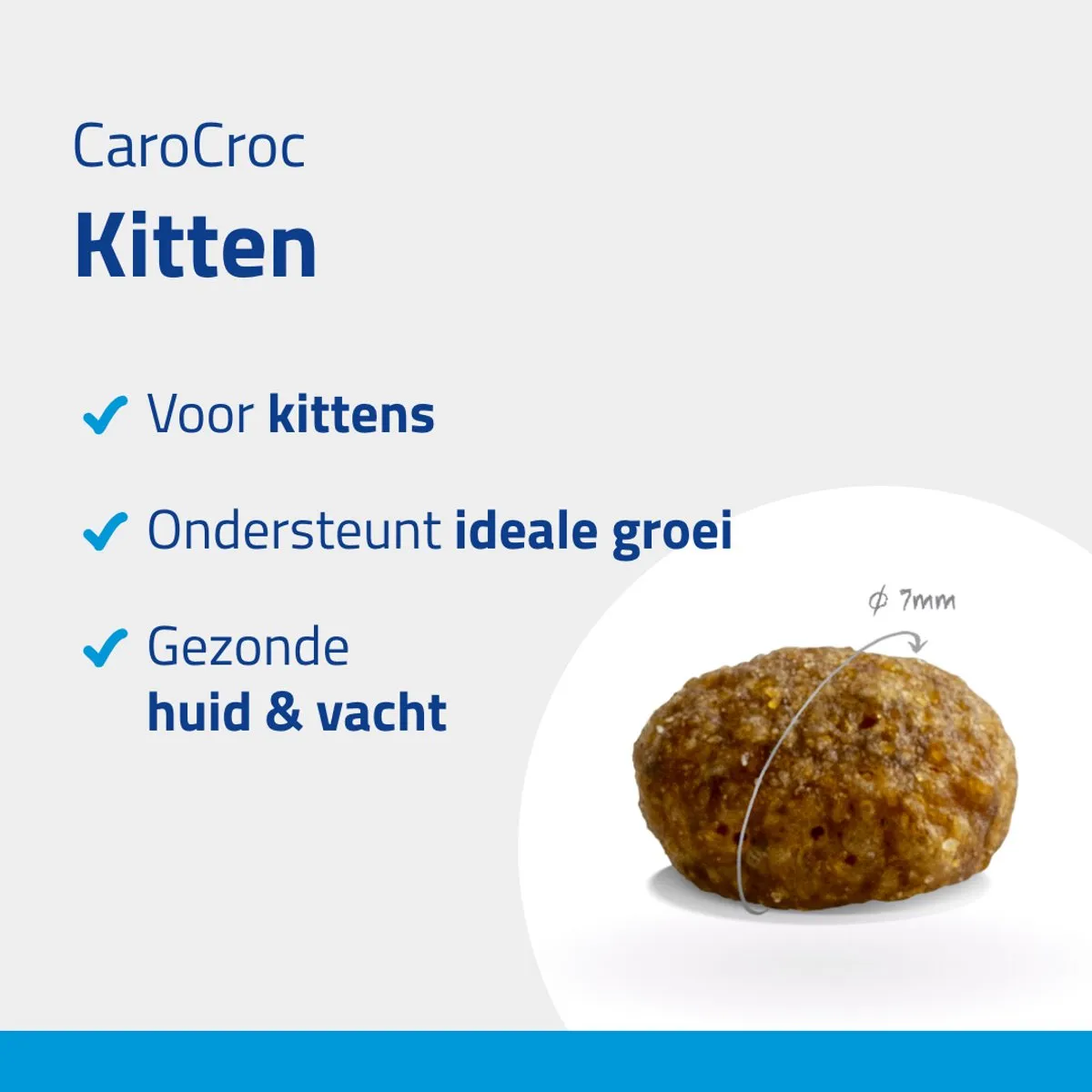 Carocroc Kitten Kip Kattenvoer 2kg