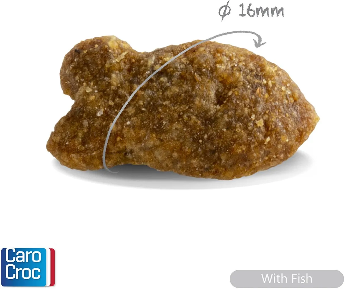 Carocroc With Fish 2x7kg Kattenvoer - 3 Stuks