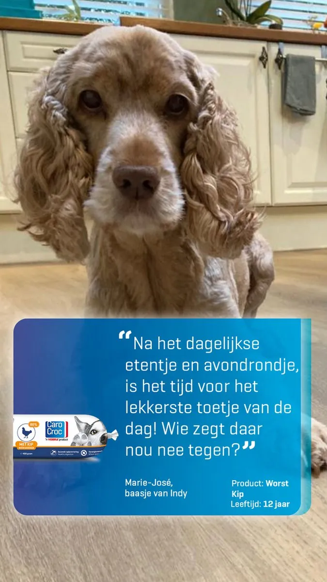 Carocroc Worst Kip 400g - afbeelding 6 van 6