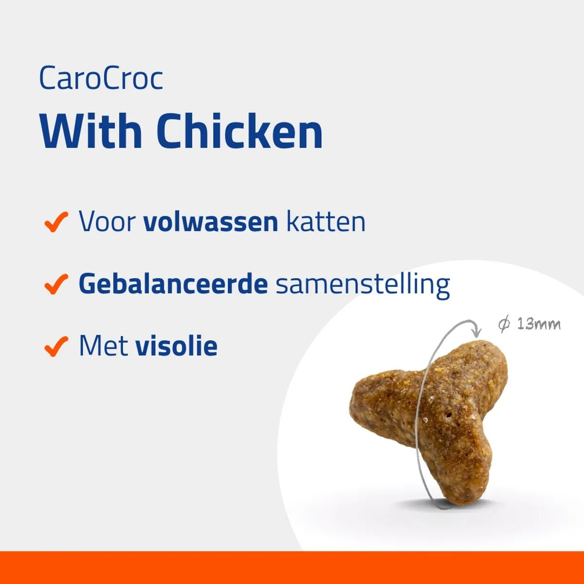 Carocroc Adult Kip Kattenvoer 7kg