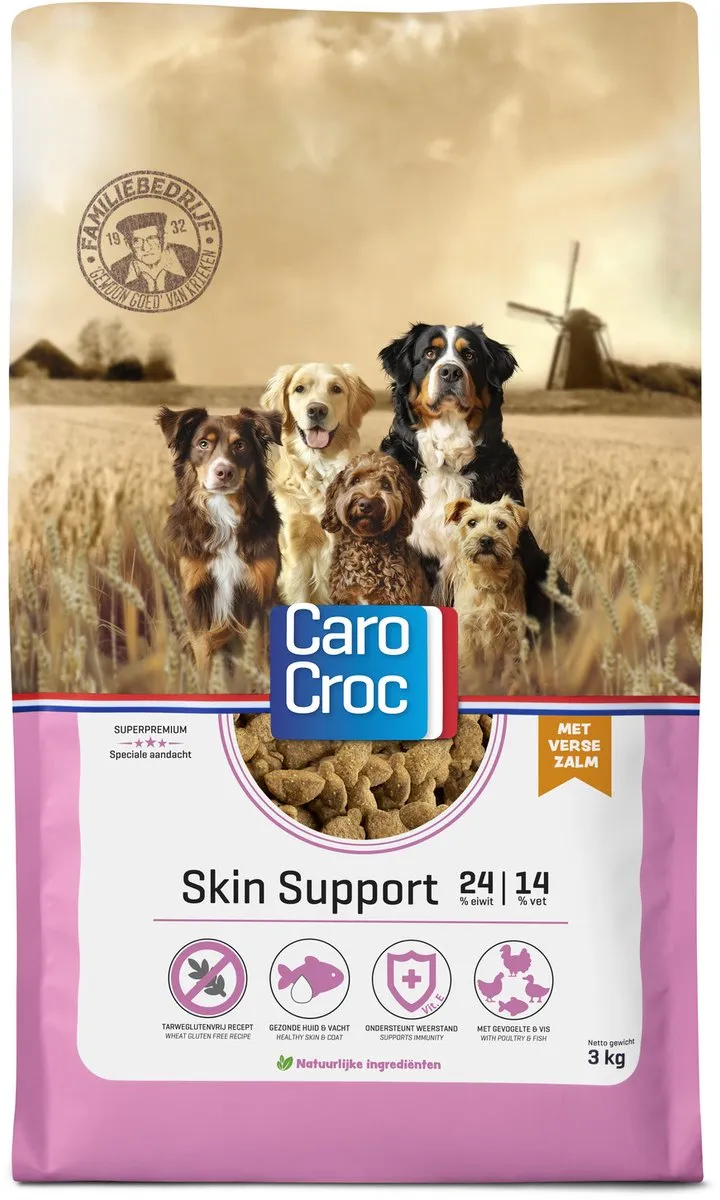 Carocroc Skin Support Hondenvoer 3kg