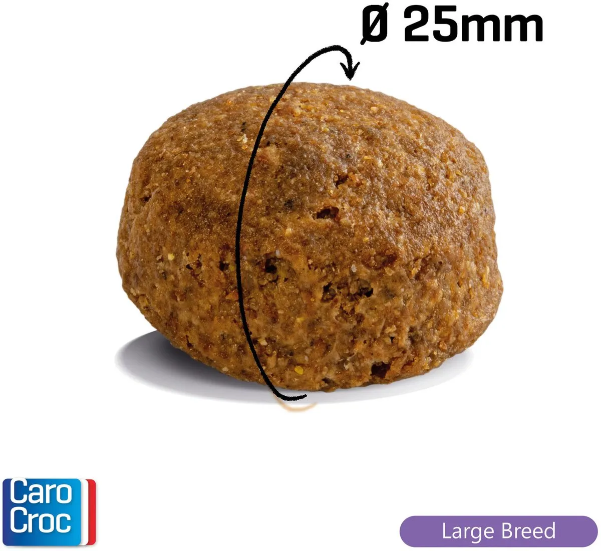 Carocroc Large Breed Hondenvoer Gevogelte & Rijst 12.5kg