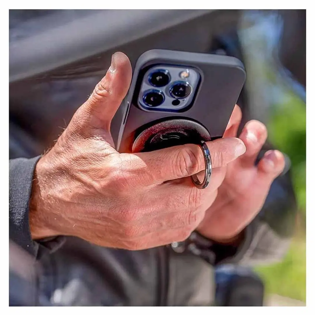 SP Connect Magnetic Ring Mount SPC+ - Zwart - afbeelding 3 van 6