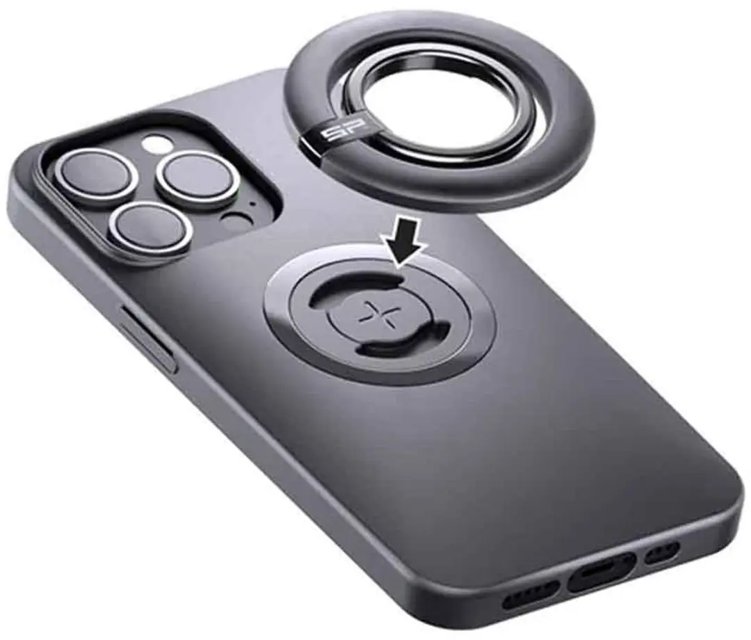 SP Connect Magnetic Ring Mount SPC+ - Zwart - afbeelding 4 van 6