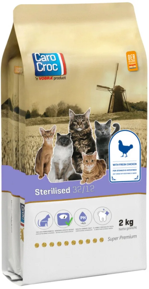Carocroc Sterilised Hondenvoer 2kg