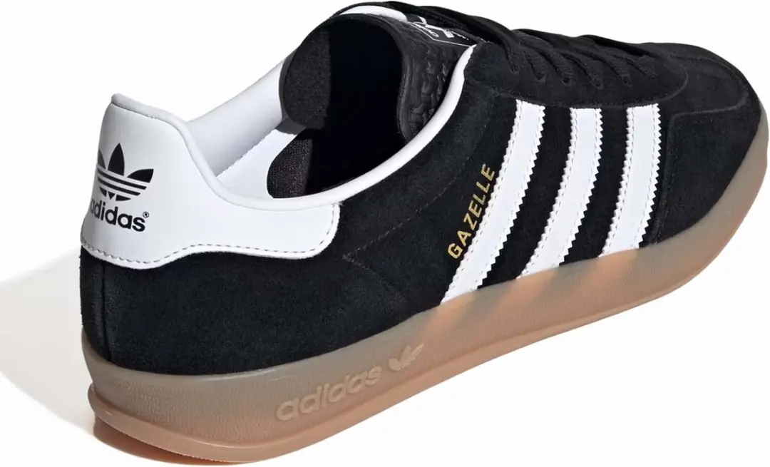 adidas Gazelle Indoor Sneakers - Zwart/Wit - afbeelding 6 van 6