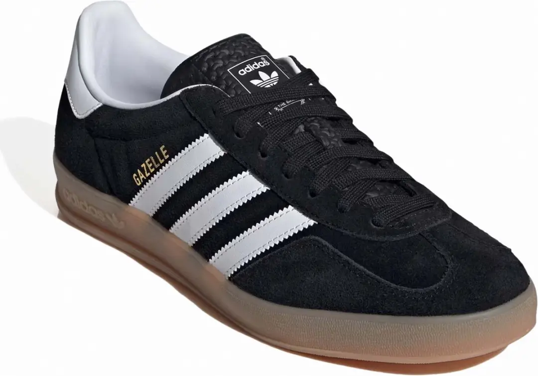 adidas Gazelle Indoor Sneakers - Zwart/Wit - afbeelding 5 van 6