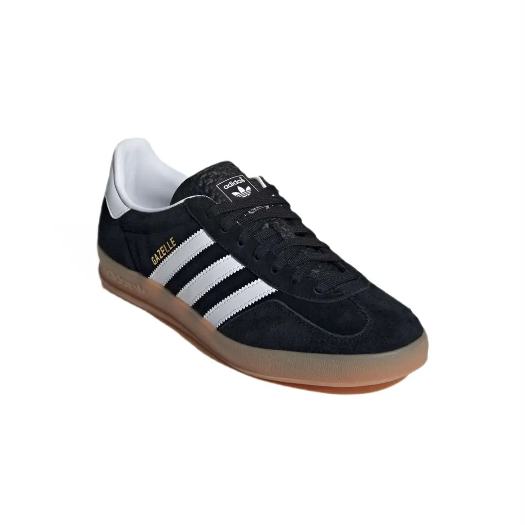 Adidas Gazelle Indoor JI2060 Sneakers - Zwart - afbeelding 2 van 6