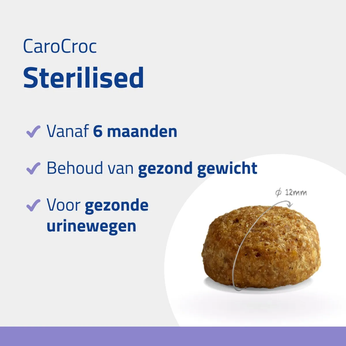 Carocroc Sterilised Kattenvoer 7kg