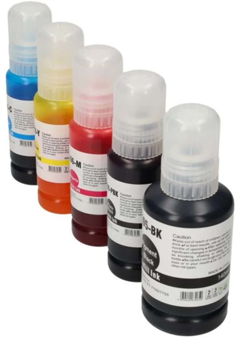 PrintAbout Epson T00Q140/R140/240/340/440 Inktcartridge 5-kleuren - 20 Stuks