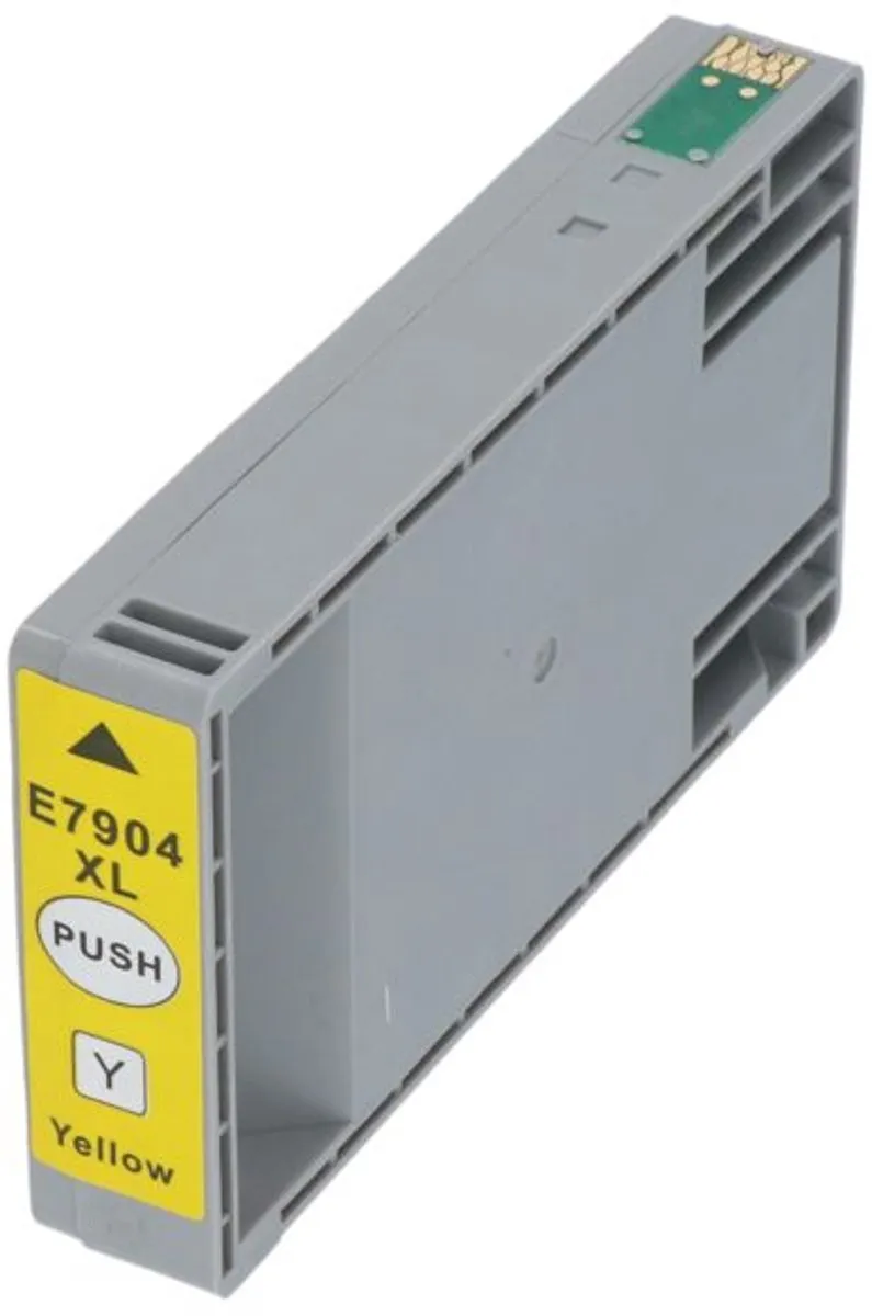 PrintAbout Inktcartridge T79044010 Geel - 2500 pagina's - Epson