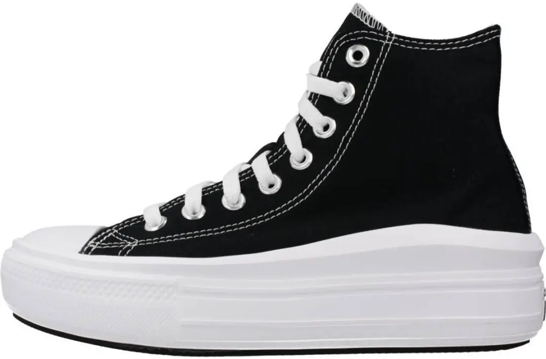 Converse Chuck Taylor All Star Move Sneakers - Zwart - afbeelding 2 van 6