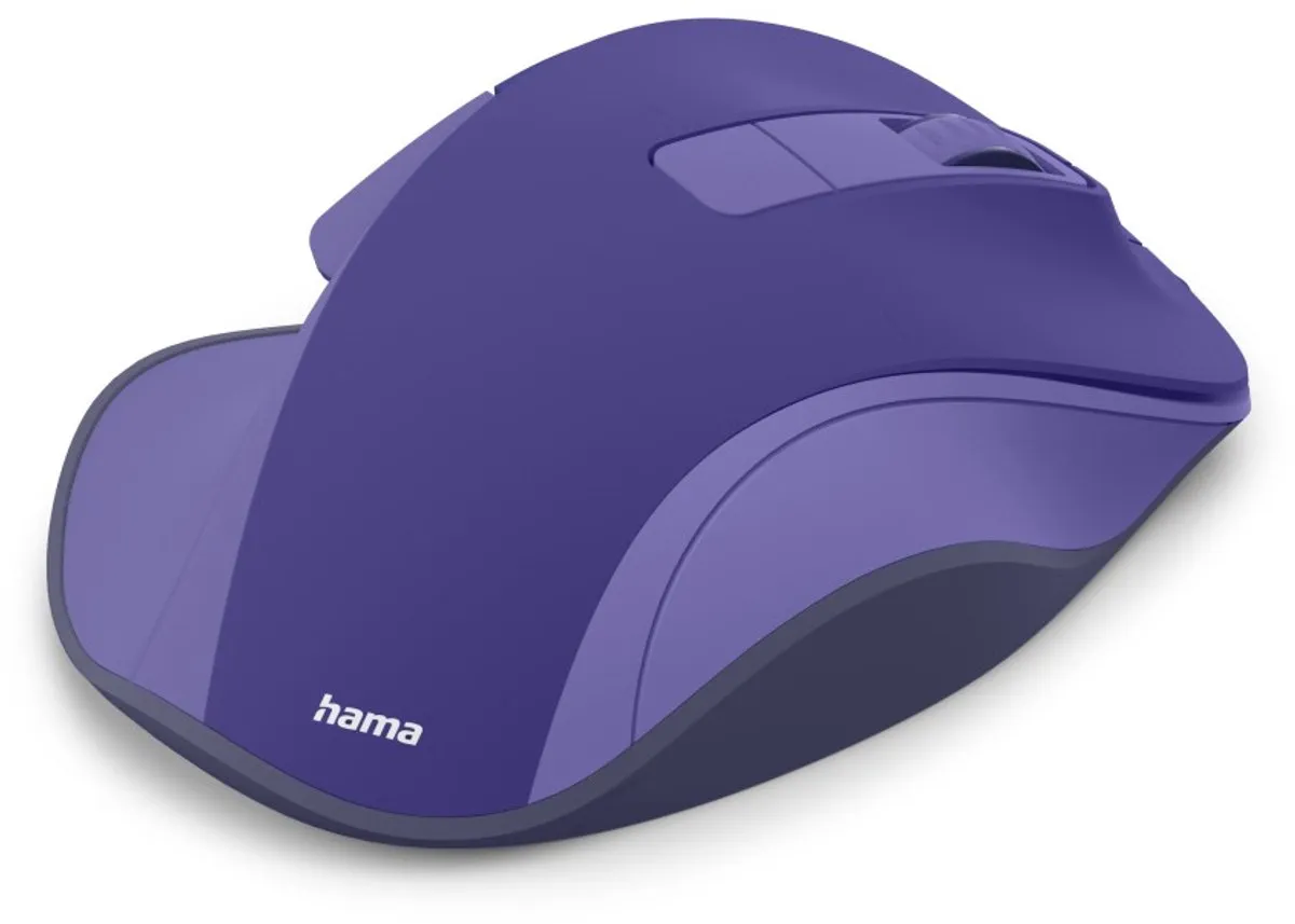 Hama WM-500 Optische Draadloze Muis - 6 Knoppen - Blauw