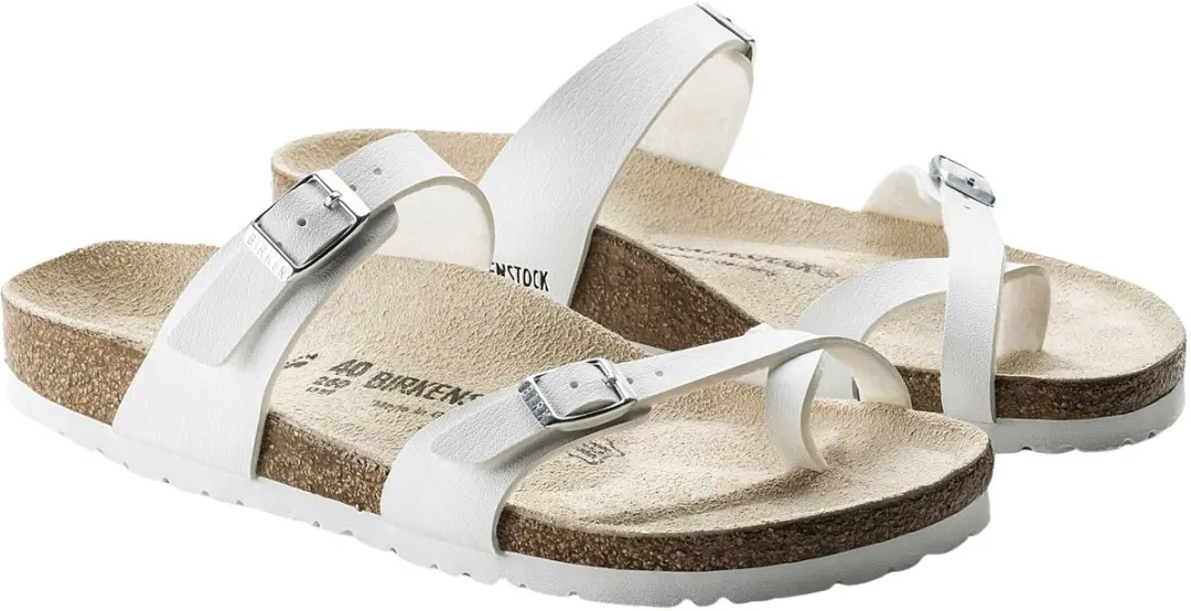 Birkenstock Mayari Dames Slippers Regular fit - White - Maat 42