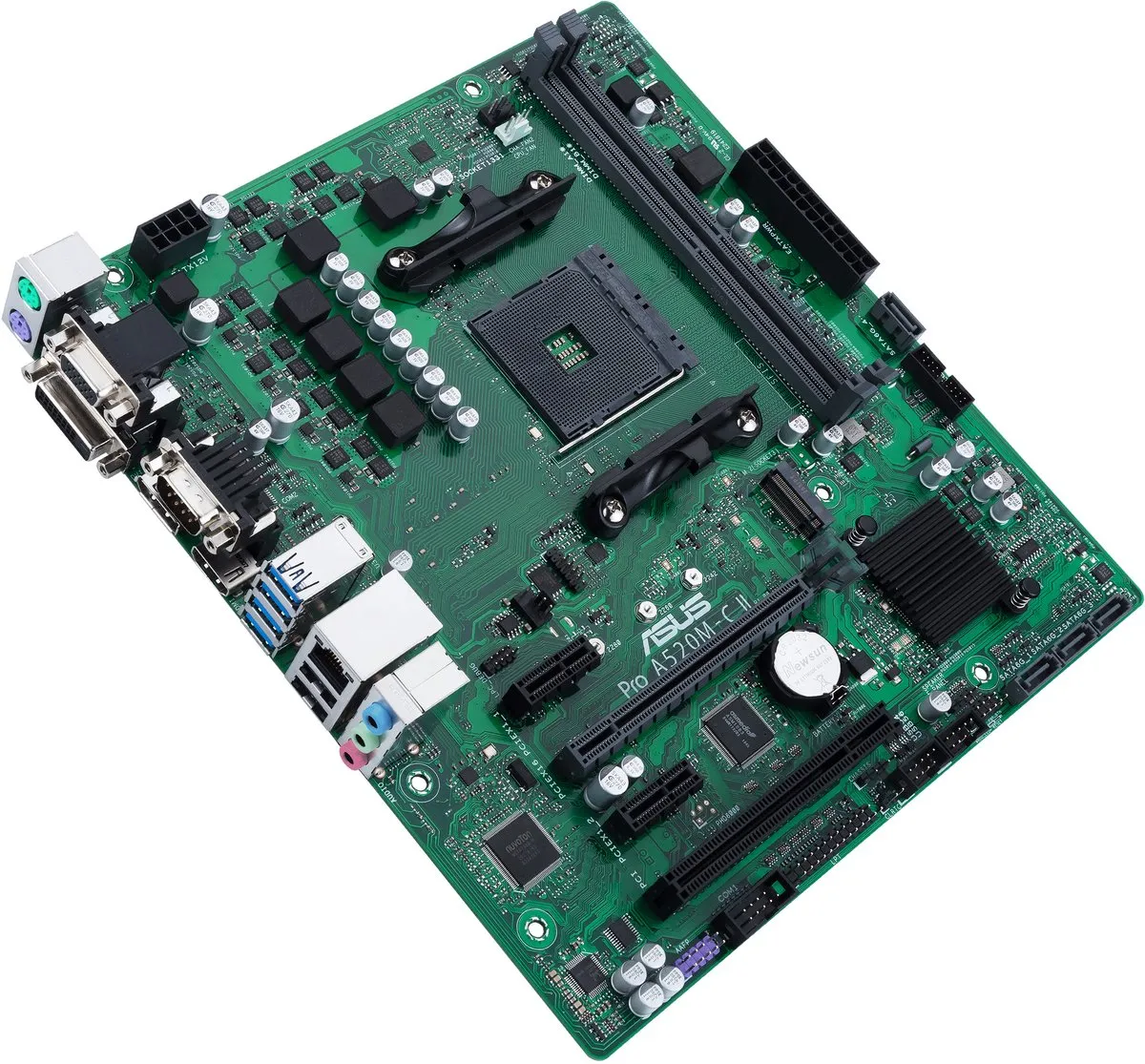 ASUS PRO A520M-C II/CSM AM4 microATX - 90MB18F0-M0EAYC