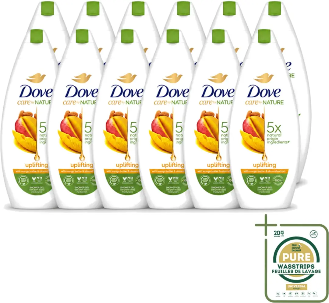 12 x Dove Care By Nature
