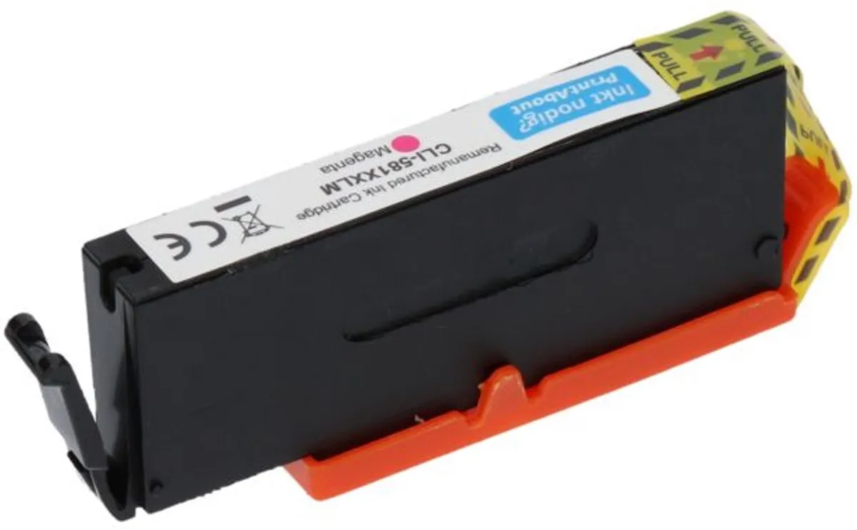 PrintAbout CLI-581XL M Inktcartridge - Magenta - 1000 pagina's